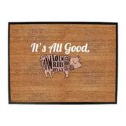 Its All Good Pig - Funny Novelty Doormat Man Cave Floor mat