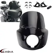 For Harley Dyna Low Rider Super Glide FXD Front Fairing Cover W/ 11'' Windshield