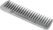 Horse Comb Horse Mane and Tail Comb Removing Tangles and Knots Aluminum Horse Grooming Comb Pet Dematting Tool for Animal
