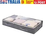Foldable Under Bed Storage Bag Quilt Organizer Bag for Home Storage