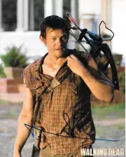 Norman Reedus as Daryl Dixon on The Walking Dead TV Series Autographed Photo #4