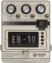 New WALRUS AUDIO EB-10 Cream Compact effector / preamp / EQ / booster Effector