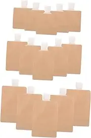 WOFASHPURET 15Pcs Reusable Travel Lotion Pouches Durable Squeeze Bags for Toiletries Leak Liquid Containers for Shampoos and Creams
