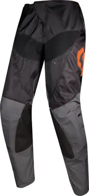 Scott 350 Track Evo, textile pants , color: Black/Grey/Neon-Red , size: 32