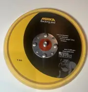 Mirka 6" NO HOLES PSA Soft Vinyl Backup Backing Pad 5/16" x 24Thread Automobile