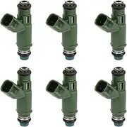 6X Fuel Injector 1X43-AB 195500-4011 852-12234 1X43AB 1955004011 85212234 Compatible with Jaguar Car Accessories