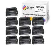 10 Pack Compatible Toner Cartridge Replacement for HP CE390A 90A (10,000 pages) for HP LaserJet Enterprise 600 M601dn 600 M601n 600 M602dn 600 M602n 600