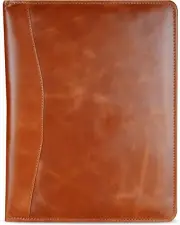 , Heavy Duty Buffalo Leather Legal Pad Portfolio | Handmade Executive Notebook B