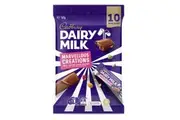 2 x Cadbury Dairy Milk Marvellous Creation Chocolate 10 Mini Bar Share Pack 160g