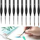 10PCS Detail Paint Brush Set Durable Miniature Painting Brushes, Micro Paint ...