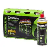 Gasmate Rim Vent Safety Butane Gas Cartridge 220g 4Pk