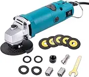 KATSU Electric Mini Angle Grinder 75 mm 3 Inch 280 W with 5 Cutting Discs Multifuction Wired Electric Angle Grinder for Grinding Tiles Soft Metal Polishing