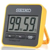 在飛比找Yahoo!奇摩拍賣優惠-SEIKO日本精工計時器 時尚簡約小巧比賽訓練考試廚房用倒計