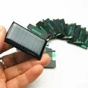 New 10Pcs/Lot DIY Toy 5V 30mA 53X30mm Micro Mini Small Power Solar Cells Panel g
