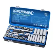 Kincrome 3/8" Drive Metric And Imperial Socket Set - 54 Piece