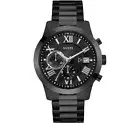 Brand New Authorized Guess Men's Black Bracelet Band Quartz Watch