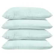 Bambury Plain Dyed Sea Foam Standard Pillowcase 4 Pack