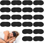 30 Packs Eye Disposable Sleeping Blindfold Eye Shade Cover Light Blocking For Men & Women