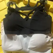 Vince Camuto Full Figure Spacer T-Shirt Bras Racerback Large 3-Pack