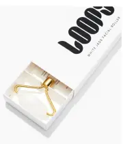 LOOPS Beauty White Jade Facial Roller