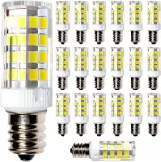 HQRP Lot 20-Pack E12 110V LED Light Bulb for GE WE4M305 Dryer Replacement