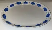 Stay Wild MOONCHILD HAMSA EVIL EYE HAND Fatima Witchy Tray Ceramic 12” X 9”