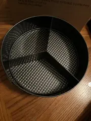 Non-Stick 10 Inch Springform Pan For Cakes Cheese Cakes with Removable Divider