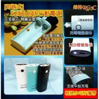 在飛比找蝦皮購物優惠-RG3C 5200mAh行動電源+送2顆2600mAh/18