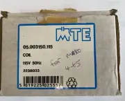 MTE 05.003150.115 Contactor Coil 115 Volt