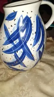 New beautiful ceramic drink picture. $50 retail under 16.. ABSOLUTELY FINAL OFFE