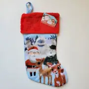 Rudolph the Red-Nosed Reindeer Christmas Stocking Bumble Clarice Sam The Snowman