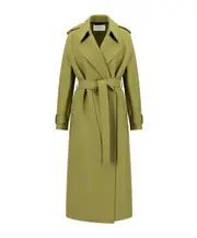 Long-sleeved coat IT42 olivine