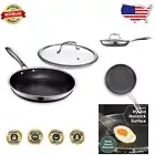 Tri-Ply 10-Inch Nonstick Fry Pan with Oven Safe Lid - Perfect for Every Kitchen