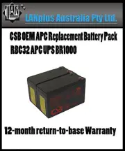 CSB OEM APC Replacement Battery Pack RBC32 RBC124 RBC142 for UPS SMC1000 2U