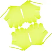 Waterproof Swim Gloves for Children Adults Swimming Paddles Diving Gloves Pool Training Mittens Silicone Hand Covers