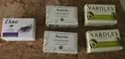 Lot of 5 - Aveeno/Dove/ yardley Bar Soap, 3.17 oz. NIB