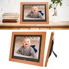 EU Plug 8.7in Digital Photo Frame High Definition IPS Screen Electronic Photo Fr
