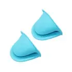 2pcs Microwave Mitten High Temperature Resistance Anti-scalding Portable Bbq