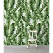 Palms Leaves removable wallpaper self adhesive wall mural peel and stick