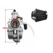 26mm MIKUNI Choke Carby Carburetor 140cc 160cc PITPRO Trail Dirt Bike+Air Filter