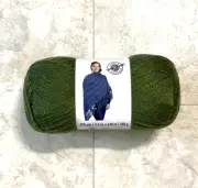 Loops & Threads Woolike Simili-Lane Olive #18 Super Fine 3.5 oz. 678 Yards Yarn
