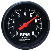 Auto Meter Z-Series Tachometer 2-1/16" In-Dash 0-8,000 rpm AU2698