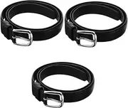 [Holibanna] Children Belt Belt Leashes for Kid Leash Boys Belts Belt for Jeans Belts for Boys Waist Belt Elastic Detachable Shoe Strap Belt for Boy Belt for Pu Leather Black