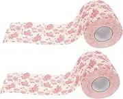 Rose Tissue Floral Toilet Paper Rolls Pcs Decorative Handkerchief Paper for Bathroom Party Kitchen Office