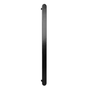 Hotwire 900mm Stainless Steel Single Vertical Flat Slimline Heated Towel Rail
