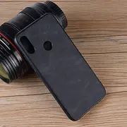 LYX Shockproof Sheep Skin PC + PU + TPU Case for Xiaomi Redmi 7 (Black) Shockproof (Color : Black)