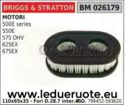 798452 593260 Sponge Air Filter Engine Briggs & Stratton 500E 550E 575 OHV N