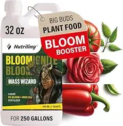 Bloom Booster Fertilizer as Hydroponic nutrients. Use it in Soil, and General hydroponics - Mass Wizard 0-15-16 - Phosphorus and Potassium fertilizers. Big Bud Liquid Fertilizer - 1L