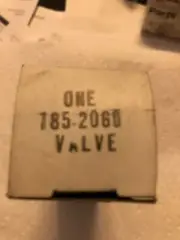 ONAN VALVE-INL 185-2060