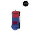 Hugo 2Pack Cotton Blend Socks Men Blue Underwear